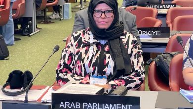 البرلمان العربي: المرأة الفلسطينية تتحمل العبء الأكبر في مواجهة إرهاب وجرائم كيان الاحتلال