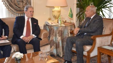 أبو الغيط يستقبل وينستون بيترز نائب رئيس الوزراء ووزير خارجية نيوزيلندا