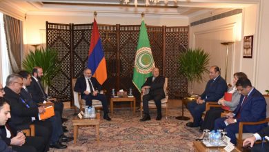 أبو الغيط يستقبل رئيس وزراء أرمينيا