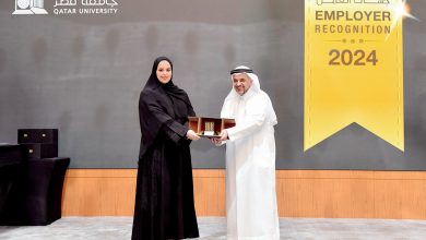 جامعة قطر تكرم «الدولي الإسلامي» تقديراً لالتزامه بالمسؤولية المجتمعية 7 جامعة قطر تكرم «الدولي الإسلامي» تقديراً لالتزامه بالمسؤولية المجتمعية