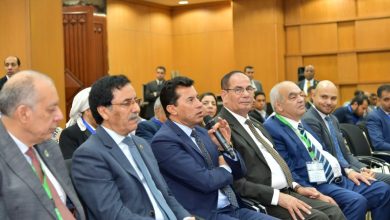 وزير الشباب والرياضة المصري يشهد أعمال اليوم الثاني من المؤتمر العربي الثالث للرياضة والقانون بالمنظمه العربية للتنمية الإدارية