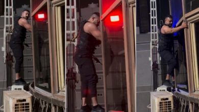 عمرو يوسف ينشر كواليس مشهد خطير من "شقو" 