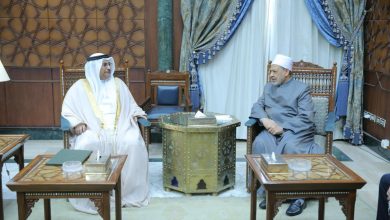 *شيخ الأزهر لرئيس البرلمان العربي: التشتت والضَّعف الذي أصاب أمتنا العربية أفقدها توازنها وقدرتها على مواجهة أزماتها المتلاحقة*
