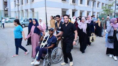 جامعة سوهاج تنظم يوم ترفيهي لمرافقي مصابي غزه