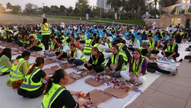 بنك الإمارات للطعام يقيم إفطاراً جماعياً لـ 5000 عامل في دبي