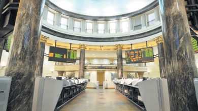 البورصة ترتفع 0.5% بتداولات 165 مليون جنيه