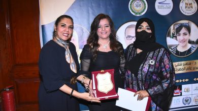 بالصور| د. راندا رزق تشارك في حفل "أوسكار المبدعين العرب"