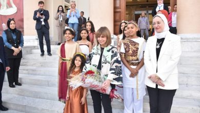 المتحف اليوناني الروماني يستقبل رئيسة جمهورية اليونان