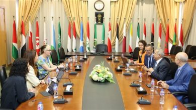 رئيس الأكاديمية العربية للعلوم والتكنولوجيا والنقل البحري يلتقي وفداً من المؤسسة الملكية للمعمارين البريطانين RIBA