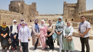 جامعة القاهرة تنظم زيارتين ميدانيتين لمجموعة من طلابها لعدد من المناطق الأثرية ومسشفى57357