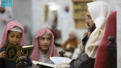 إطلاق 1000 حلقة قرآنية في الحرمين الشريفين إثراء لتجربة ضيوف الرحمن بموسم الحج 6 إطلاق 1000 حلقة قرآنية في الحرمين الشريفين إثراء لتجربة ضيوف الرحمن بموسم الحج