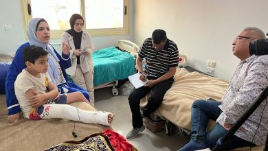 البعثة المشتركة لتوثيق شهادات الجرحى الفلسطينيين في المستشفيات المصرية تواصل جولاتها بزيارة مستشفيات محافظات الدلتا