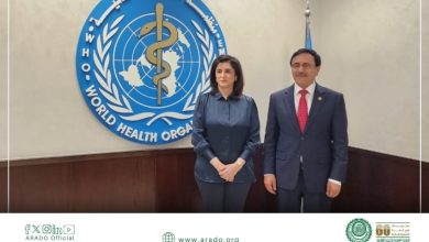 المدير العام للمنظمة العربية للتنمية الإدارية يهنئ المدير الإقليمي الجديد لمنظمة الصحة العالمية لإقليم شرق المتوسط