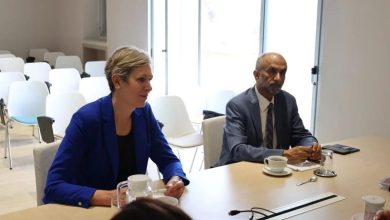 الجروان يلتقي رئيسة منظمة القيادات السياسية النسائية والرئيسة السابقة لجمهوروية مالطا