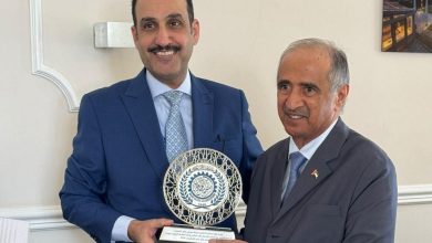 منظمة العمل العربية تكرم خليفة الكعبي بجينف