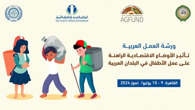 أربع منظمات عربية تنظم ورشة حول عمل الأطفال بالقاهرة