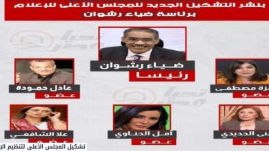 قرار تشكيل المجلس الأعلى لتنظيم الإعلام