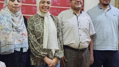 ندى عبدالونيس الأولى في الثانوية العامة شعبة علمي علوم 