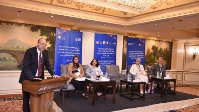 وزير العمل يُلقي كلمة في إجتماع" اللجنة الوطنية لمكافحة عمل الأطفال" ..