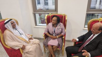 رئيس البرلمان العربي يصل العاصمة مالابو للمشاركة في مؤتمر رابطة مجالس الشيوخ والشورى والمجالس المماثلة في أفريقيا والعالم العربي