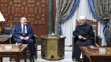 شيخ الأزهر يستقبل المستشار عبد الوهاب عبد الرازق رئيس مجلس الشيوخ