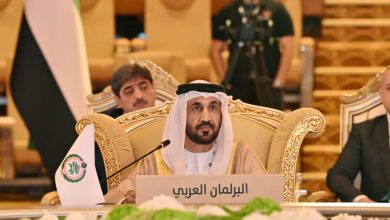 اليماحي: نحتاج إلى رؤية عربية جديدة للتعامل مع التحديات والأزمات الراهنة ، ونحرص في خطة عمل البرلمان العربي على تعزيز التنسيق والتعاون مع جامعة الدول العربية والاتحاد البرلماني العربي