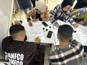 بالعربي ... ضمن فعاليات اليوم العالمي للغة العربية ، ورشة عمل: أساسيات فن الخط العربي بكلية التربية النوعية