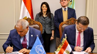 وزيرة التخطيط والتنمية الاقتصادية والتعاون الدولي تشهد توقيع بروتوكول تعاون بين وزارة الزراعة واستصلاح الأراضي ومنظمة «الفاو» لتنمية الثروة الحيوانية في ظل التغيرات المناخية