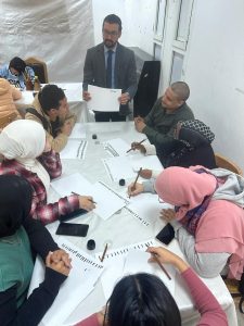 بالعربي ... ضمن فعاليات اليوم العالمي للغة العربية ، ورشة عمل: أساسيات فن الخط العربي بكلية التربية النوعية