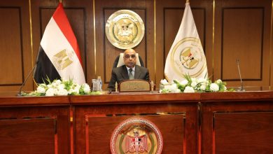 وفد من القضاء العسكري يزور مقر الوزارة بالعاصمة الإدارية
