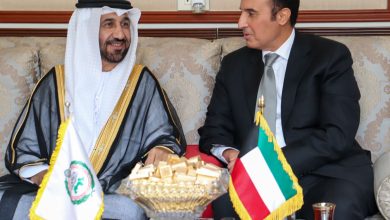 مثمنًا دور دولة الكويت في تعزيز التضامن العربي* *رئيس البرلمان العربي يلتقي مندوب الكويت الدائم لدى جامعة الدول العربية 1 مثمنًا دور دولة الكويت في تعزيز التضامن العربي* *رئيس البرلمان العربي يلتقي مندوب الكويت الدائم لدى جامعة الدول العربية