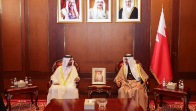 رئيس البرلمان العربي يلتقي رئيس مجلس أمناء مركز الملك حمد العالمي للتعايش السلمي في مملكة البحرين، ويشيد بمبادرات المركز في ترسيخ ونشر قيم التعايش السلمي