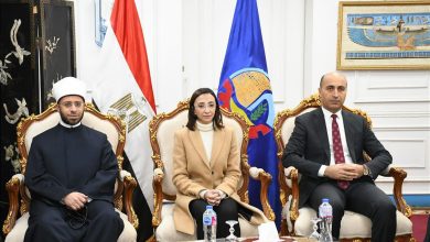 د جاكلين عازر محافظ البحيرة: تؤكد التعاون المثمر بين المحافظة والأوقاف لخدمة المجتمع.