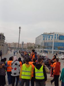 بالتعاون مع مؤسسة حياة للتنمية المستدامة الذراع المجتمعي لجامعة المستقبل والمجلس العربي للمسئولية المجتمعية مائدة المصراوية تقدم لضيوف الرحمن 2500 وجبة إفطار