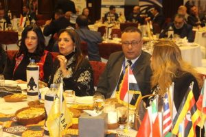 د راندا رزق تشارك في حضور حفل سحور عمل رمضاني بروح التعاون الأفريقي
