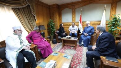 وكيل الأزهر يستقبل وفد منظمة "كنائس من أجل السَّلام" لمناقشة سُبُل دعم القضيَّة الفلسطينيَّة