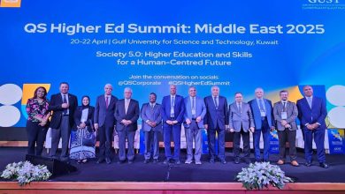 وزير التعليم العالي يُلقي الكلمة الختامية لقمة كيو إس للتعليم العالي بالكويت