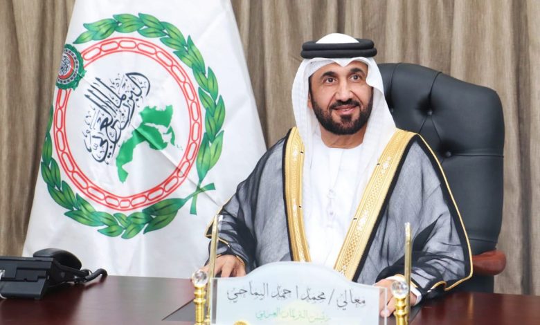 رئيس البرلمان العربي يهنئ أمير دولة قطر بمناسبة الذكرى الـ 12 لتوليه مقاليد الحكم 1 رئيس البرلمان العربي يهنئ أمير دولة قطر بمناسبة الذكرى الـ 12 لتوليه مقاليد الحكم
