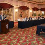 بحضور بارز نظمت مجموعة العمل الوطنية مؤتمرا للمنظمات الإقليمية للتنبيه بتداعيات تهجير الفلسطينيين وتصفية القضية الفلسطينية