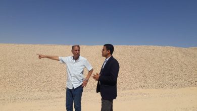 نائب محافظ مطروح يتفقد مدفن الضبعة الصحي المنفّذ ضمن مشروع البنية التحتية لمنظومة المخلفات الصلبة.