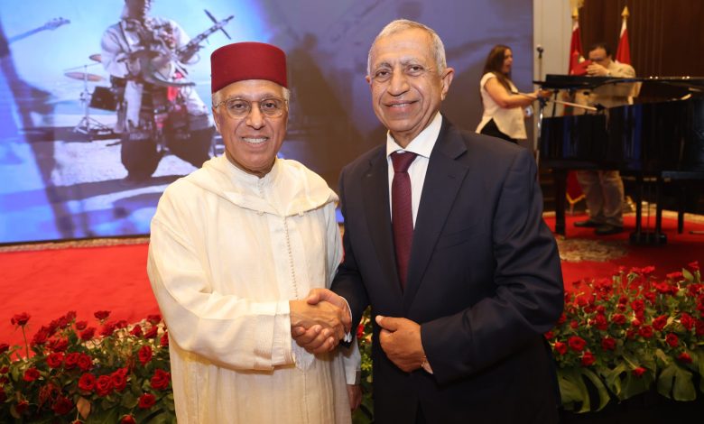 رئيس الأكاديمية العربية يشارك في احتفالية العيد الوطني المغربي بالقاهرة 1 رئيس الأكاديمية العربية يشارك في احتفالية العيد الوطني المغربي بالقاهرة