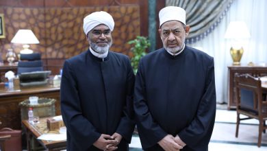 الأستاذ الدكتور فايد محمد سعيد يلتقي فضيلة الإمام الأكبر شيخ الأزهر الشريف