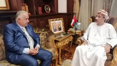السفير عبد الله الرحبى يبحث مع رئيس مجموعة هالون العالمية فرص الاستثمار فى سلطنة عمان