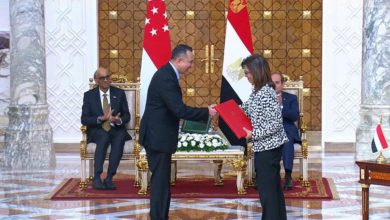 الرئيس السيسي يشهد توقيع مذكرة تفاهم بين الأكاديمية الوطنية للتدريب وكلية الخدمة المدنية السنغافورية لتعزيز التعاون الدولي في بناء القدرات