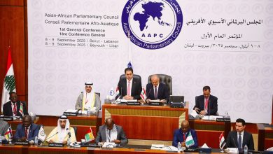 أمام اجتماع المجلس البرلماني الآسيوي الأفريقي رئيس البرلمان العربي: الدول العربية تشكل جسرًا لتعزيز التكامل والاندماج بين قارتي آسيا وأفريقيا