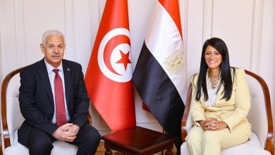 وزيرة التخطيط والتنمية الاقتصادية والتعاون الدولي تلتقي وزير التجارة وتنمية الصادرات التونسي لبحث تعزيز العلاقات بين البلدين في إطار انعقاد اللجنة العليا المشتركة بالقاهر