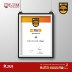 جامعة المستقبل في مصر تتصدر الجامعات الخاصة وتحقق إنجازًا جديدًا في تصنيف QS للمنطقة العربية لعام 2026 8 جامعة المستقبل في مصر تتصدر الجامعات الخاصة وتحقق إنجازًا جديدًا في تصنيف QS للمنطقة العربية لعام 2026