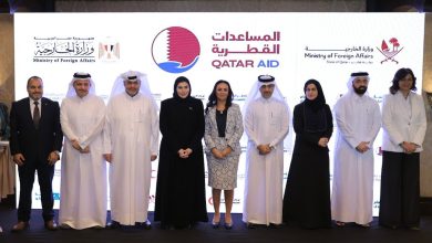 وزيرة التضامن الاجتماعي تشهد احتفالية التعاون المصري القطري لتلبية الاحتياجات الإنسانية العاجلة بقطاع غزة