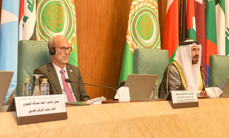 بيان مشترك بين البرلمان العربي وبرلمان أمريكا اللاتينية ومنطقة البحر الكاريبي (بارلاتينو) في ختام الجلسة الافتتاحية 1 بيان مشترك بين البرلمان العربي وبرلمان أمريكا اللاتينية ومنطقة البحر الكاريبي (بارلاتينو) في ختام الجلسة الافتتاحية