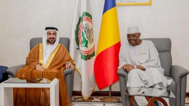 *رئيس البرلمان العربي يلتقي رئيس مجلس الشيوخ بتشاد.. ويؤكد العمل على تعزيز العلاقات العربية الأفريقية على المستوى البرلماني